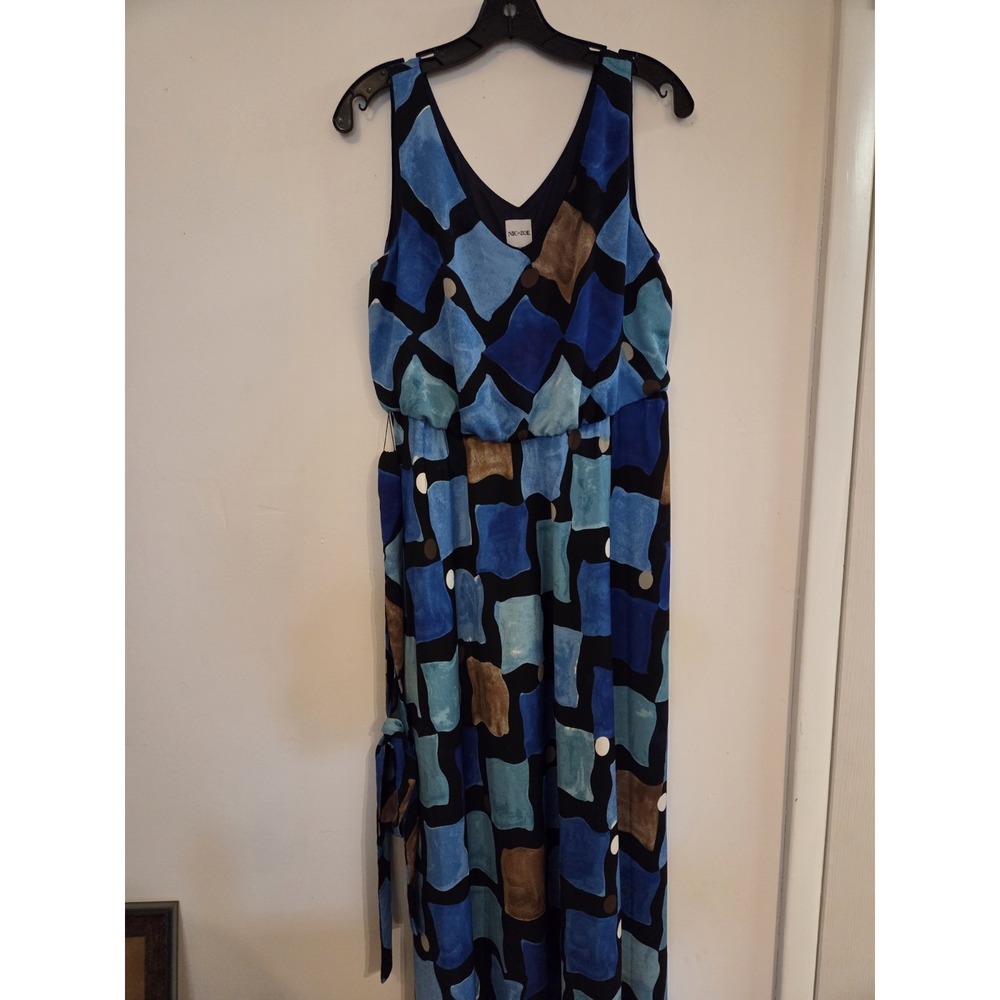 Nic & Zoe Maxi Dress -size Medium - Picture 3 of 7